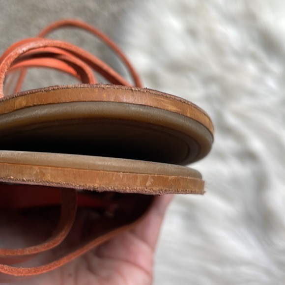 Lucky Brand Leather Strappy Sandals EUC - Picture 10 of 11